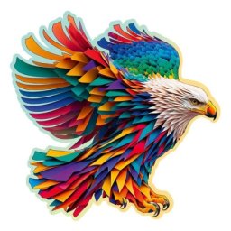 Wooden City Bright Eagle Wooden Puzzle L (250 Pieces) ( 058879 )
