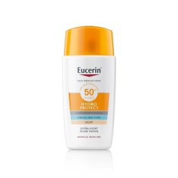 Eucerin Hydro Protect fluid za zaštitu lica od sunca SPF50+ svetla nijansa 50ml