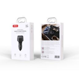 XO transmitter FM Bluetooth MP3 auto punjač 30W BLACK ( GSM184874 )
