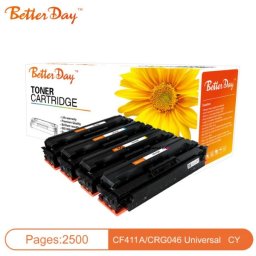 Toner BetterDay * CF411A/CN CRG-046C M452 zam. kaseta za HP Cyan 2.5k (sa cipom)