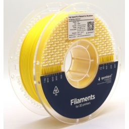 3DP-PLA1.75HY-01-Y PLA filament velike brzine za 3D stampac 1.75mm, kotur 1KG YELLOW