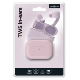 TWS-03-P Gembird bluetooth V5.0 slusalice, TWS, pink