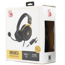 A4-M590i LIME A4Tech Bloody gejmerske slusalice sa mikrofonom, 7.1 SURROUND, 50mm/16ohm, 3.5mm+USB