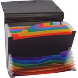 Viquel expanding organizer sa 12 + 6 pregrada Rainbow class ( 04CK11 )