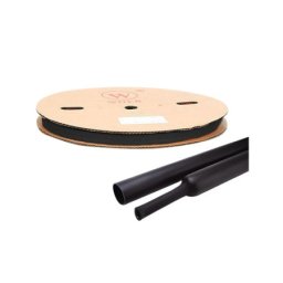 Termoskupljajući bužir 15mm crni 100m ( DRS15-7,5/BK-100 )