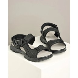 Kožne muške sandale 4113-1 (41-46) crne