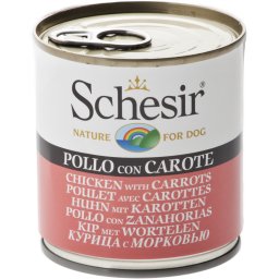 Schesir dog konzerva za pse - Piletina i šargarepa 285g