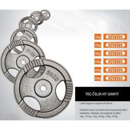 Gim fit teg ht 10kg 50mm ( 291313 )