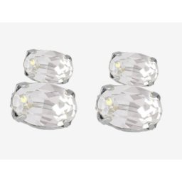 Victoria cruz gemma crystal mindjuše sa swarovski kristalima ( a4513-07ht )