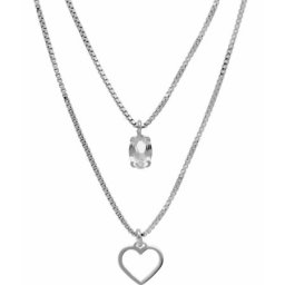Victoria cruz genoveva crystal ogrlica sa swarovski kristalom ( a4568-07hg )