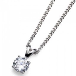 Oliver weber simply one 925ag white zirkon lančić sa swarovski cirkonima ( 61119 )