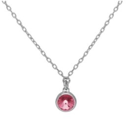Victoria cruz basic xs rose ogrlica sa swarovski kristalom ( a4225-04hg )