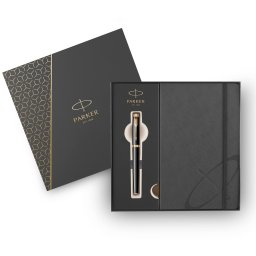 Parker poklon SET Royal Im Black GT – Roler + Notes