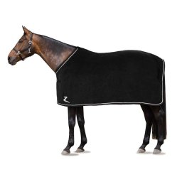 Prekrivač za konje polar 175/125cm teget-srebrni