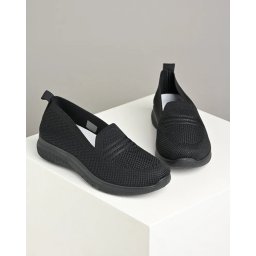 Streč espadrile za žene H1 crne