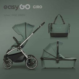 Eurocart easy go giro 2u1 kolica za bebe sage green ( W/EA/GIRO/SG )