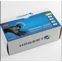 Hogert HT5K774 rukavice nitrilne crne, veličine L i XL, 100 komada ( HT5K774 )
