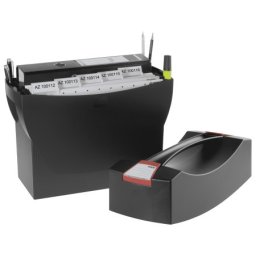 Han kutija za viseće fascikle swing sa poklopcem crna ( 04PB1901B )