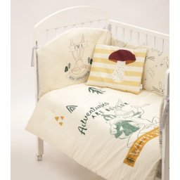 Posteljina sa ogradicom looney 2023 ( 2500-lt23 )