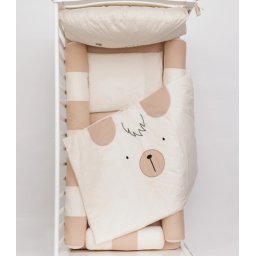 Posteljina sa ogradicom od organskog pamuka ( 260 )