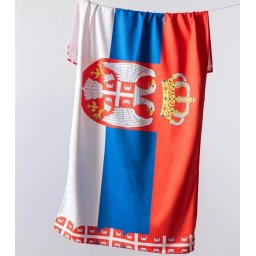 Plažni peškir 70x140-srbija grb ( 4000153-1 )