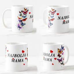 Keramicka šolja Najbolja mama (1 kom)