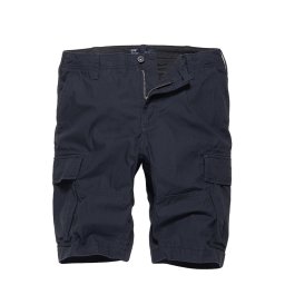 VINTAGE INDUSTRIES KIRBY SHORTS NAVY BLUE