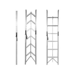 SuperStep Sklopive Štapne Alu Merdevine 206cm 6 Gazišta