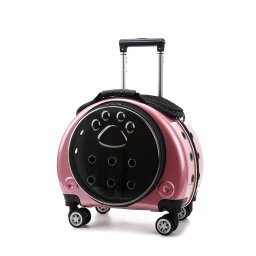 KOFER ZA TRANSPORT KUCNIH LJUBIMACA PREMIUM PINK