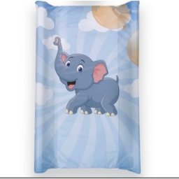 Deksi meka podloga za presvlačenje Elephant plava ( 3833 )