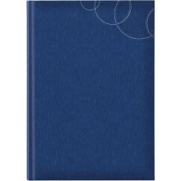 Rokovnik B5 linije 256strana Luna C45 metalik tamno plavi (blue)
