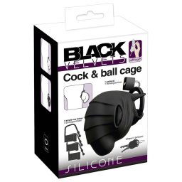 Silikonski kavez za penis i testise Cock & ball cage
