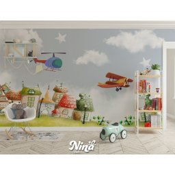 Foto tapeta Leteći avioni t015
