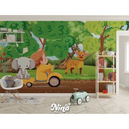Foto tapetaVaske i Beli slon t101