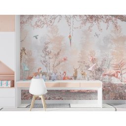 Foto tapeta Flamingosi t112