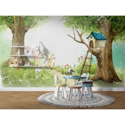 Foto tapeta Zecevi u sumi t125