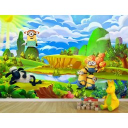Foto tapeta Minions 1 t155