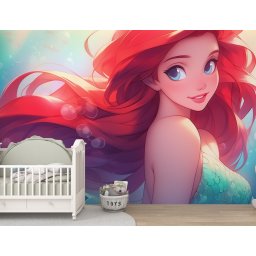 Foto tapeta za decu Princeza Arijel t183