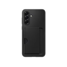 SAMSUNG silikonska futrola sa džepom/card slot Samsung A56 CRNA