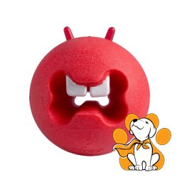Rogz Fred Treat Toy Interaktivna Igračka Za Pse, Crvena