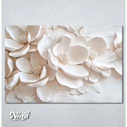 Slike na platnu Elegantni beli cvetovi Nina628_P