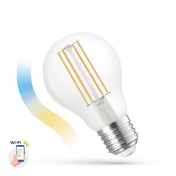 LED SIJALICA E27 A60 5W CCT WIFI CLEAR DIM SPECTRUM