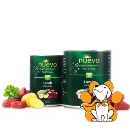 Nuevo Grain Free Lamb 800g, Vlažna Hrana Za Pse Sa Jagnjetinom