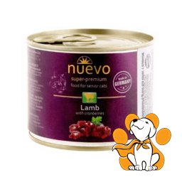 Nuevo Super Premium Senior Cat Lamb & Cranberries 200g, Jagnjetina Sa Brusnicom