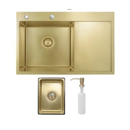 Sanndona inox sudopera u zlatnoj boji