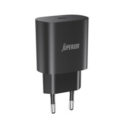 PUNJAČ BEZ KABLA SUPERIOR CO-DC24 FAST PD USB-C 25W 3A CRNI P1008 *TH *SR