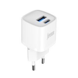 PUNJAČ BEZ KABLA SUPERIOR SU-P104 30W P1225 SUPER FAST USB-A + USB-C BELI *MD *SR