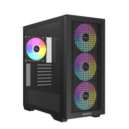 Kućište Raidmax Meshiah X605, Full Tower, 4 x 14cm ARGB fan, X605TBF, black