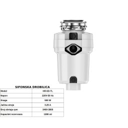 Sifonska drobilica HR-5D-TL