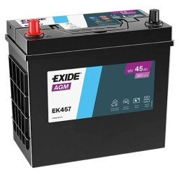Akumulator EXIDE EK457 AGM, Start&Stop, 45Ah, L+